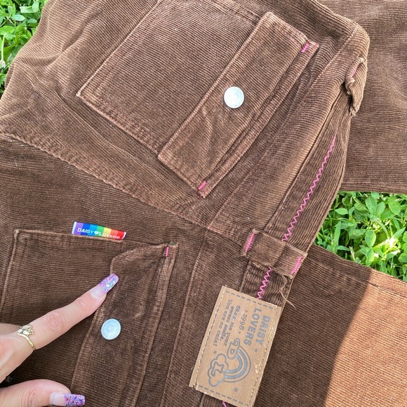 90s Vintage Daisy Lovers corduroy pants - Picture 4 of 4